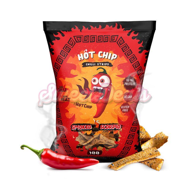 Hot Chip Chilli Strips Smoked Scorpio - Sweet Deals