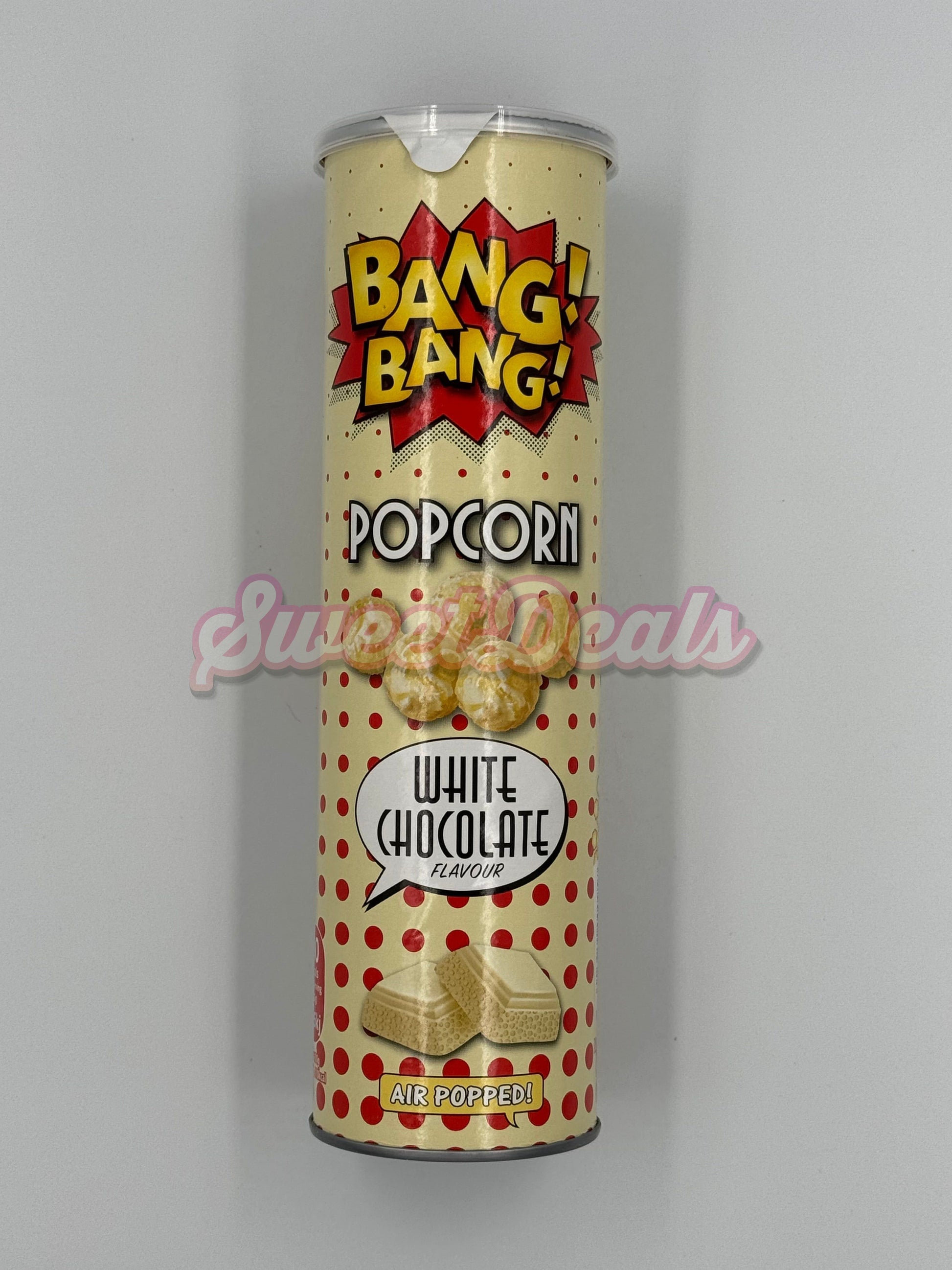 Bang Bang Popcorn White Chocolate 85g - Sweet Deals