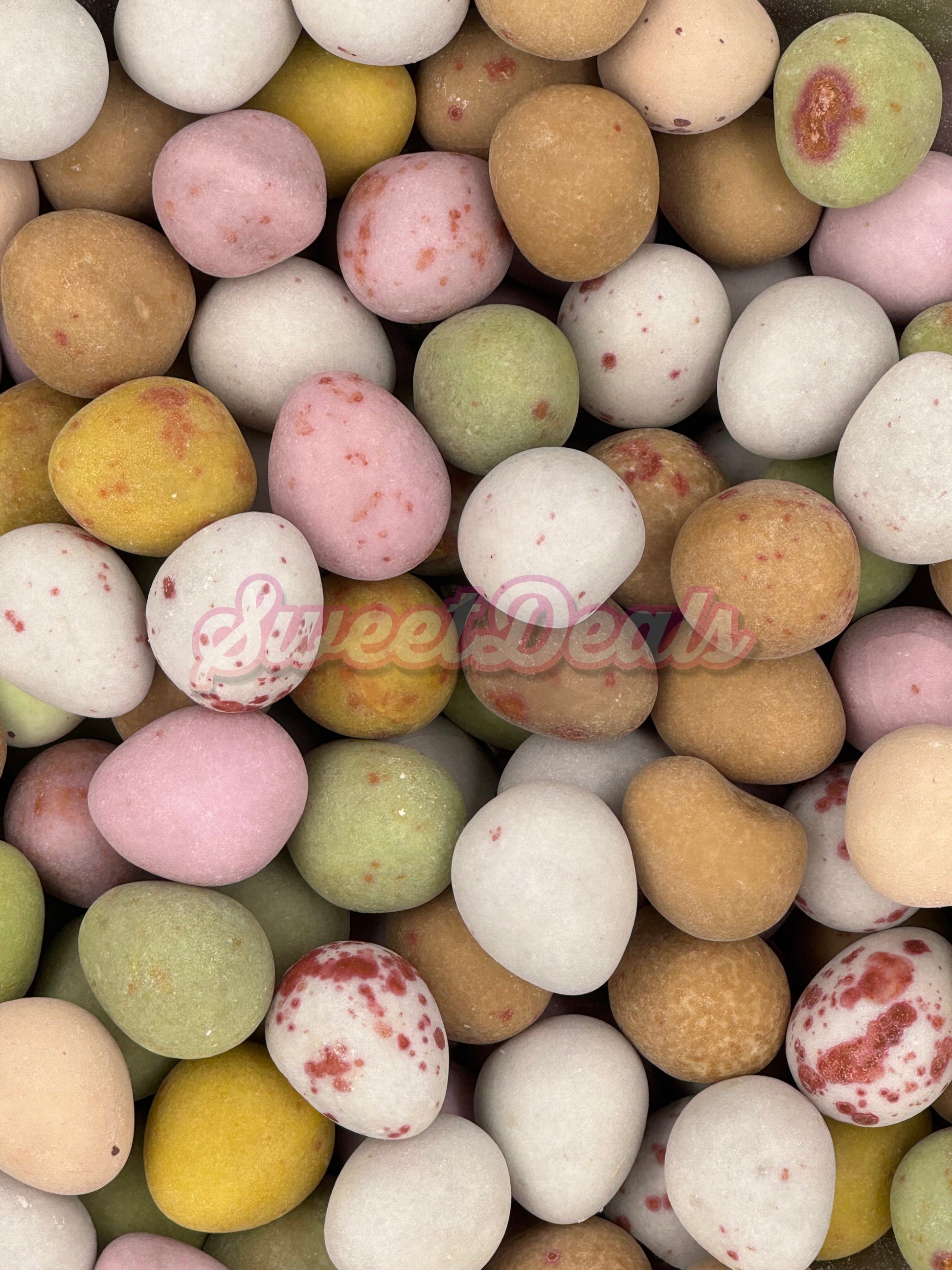 Glisten Chocolate Mini Eggs - Retro Sweets - 200g - Sweet Deals