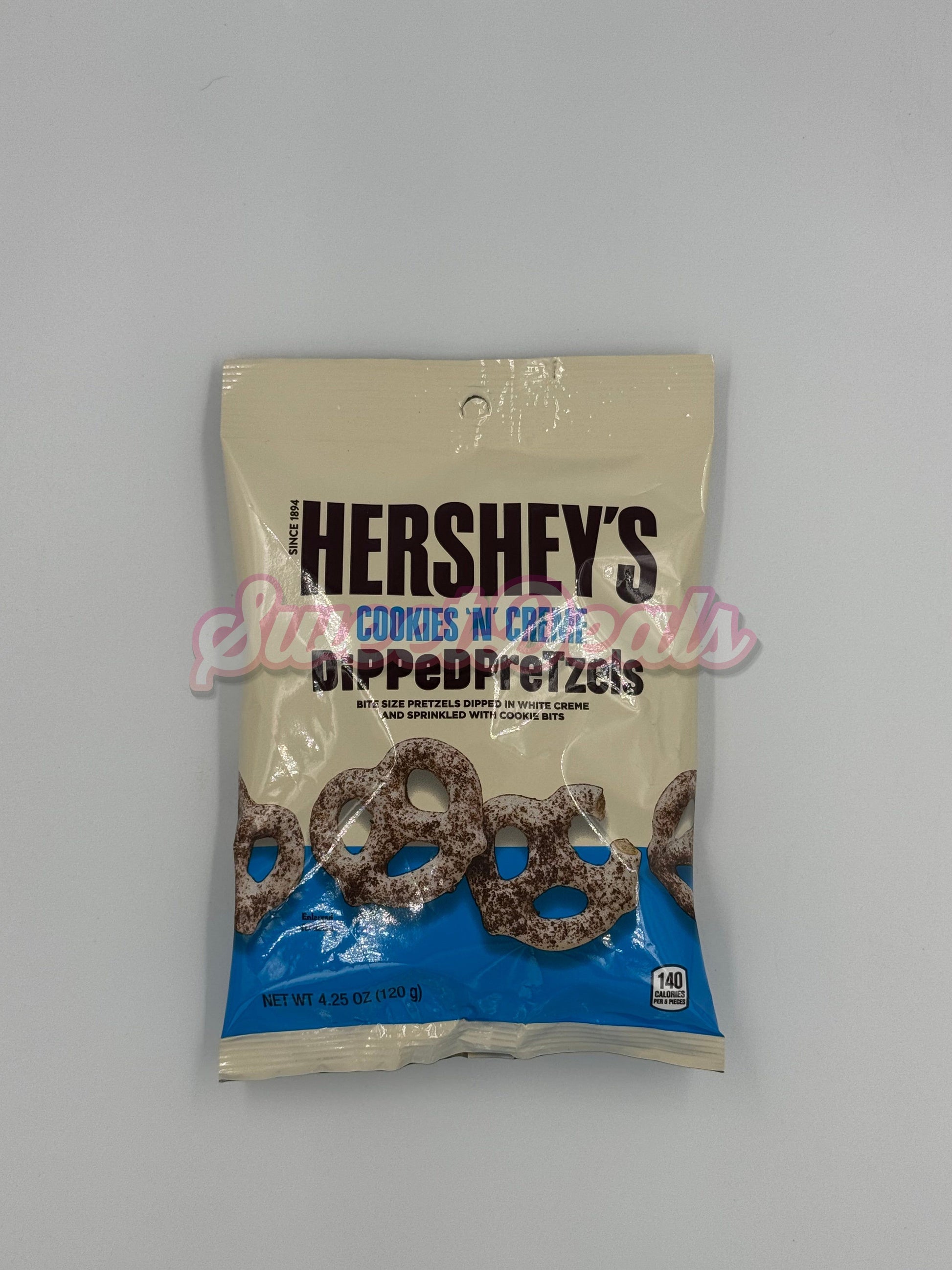 Hersheys Cookie N Creme Dipped Pretzels - Sweet Deals