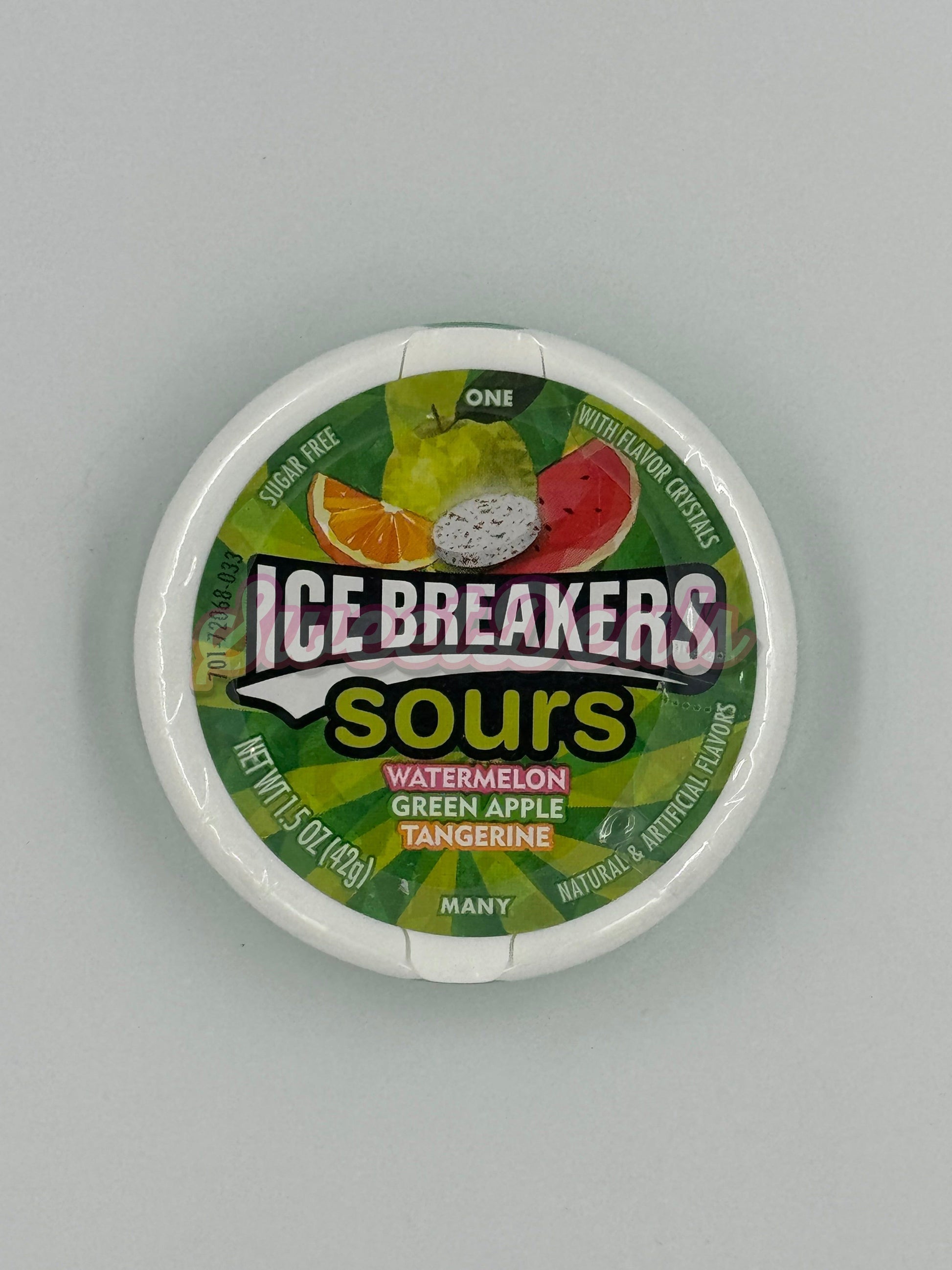 Icebreakers Sours Watermelon Green Apple Tangerine - Sweet Deals