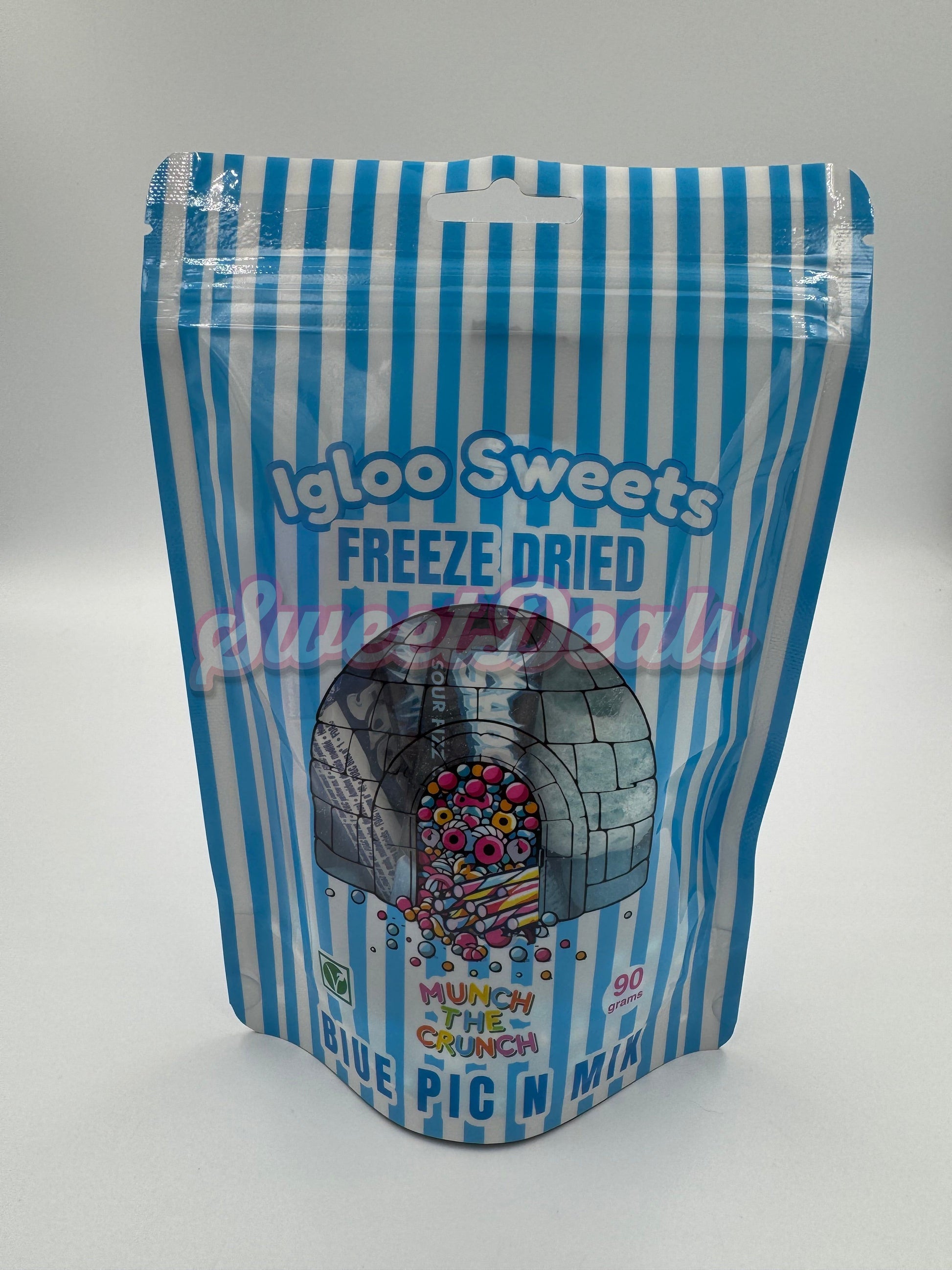 Igloo Sweets Freeze Dried Blue Pic N Mix 90g - Sweet Deals