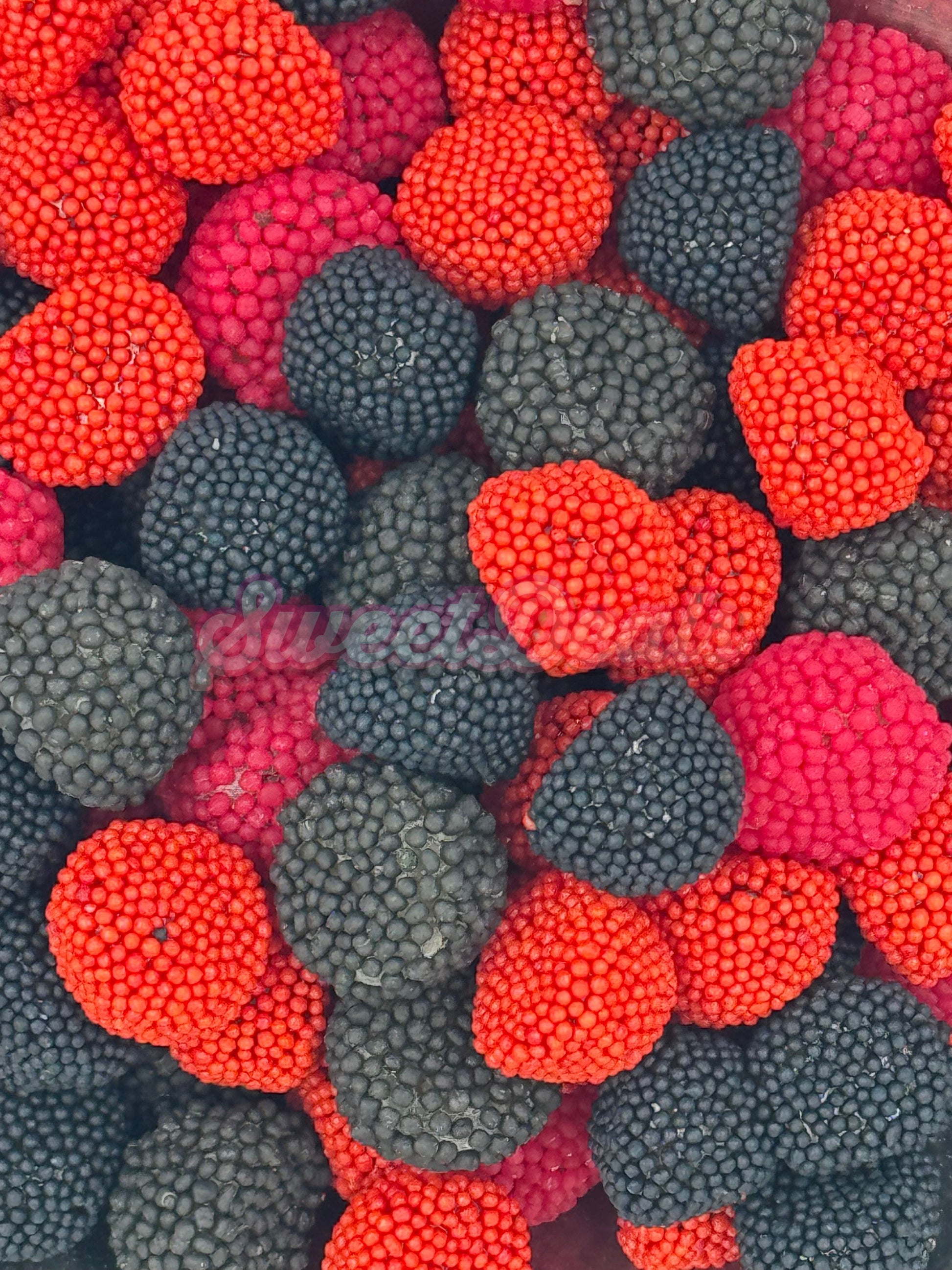 Kingsway Black & Raspberry Berries - Retro Sweets - 200g - Sweet Deals