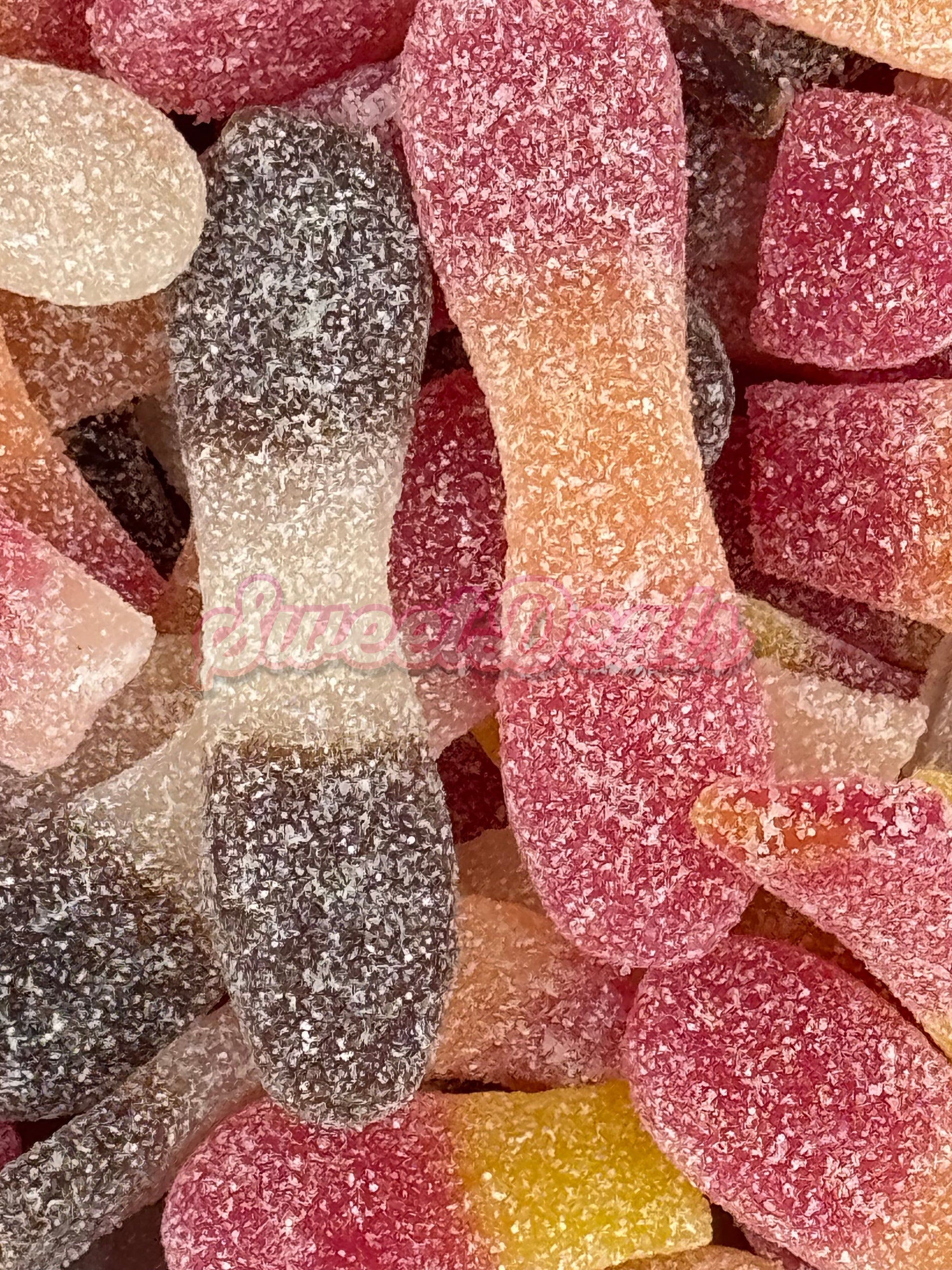 Kingsway Fizzy Tongues - Retro Sweets - 200g - Sweet Deals