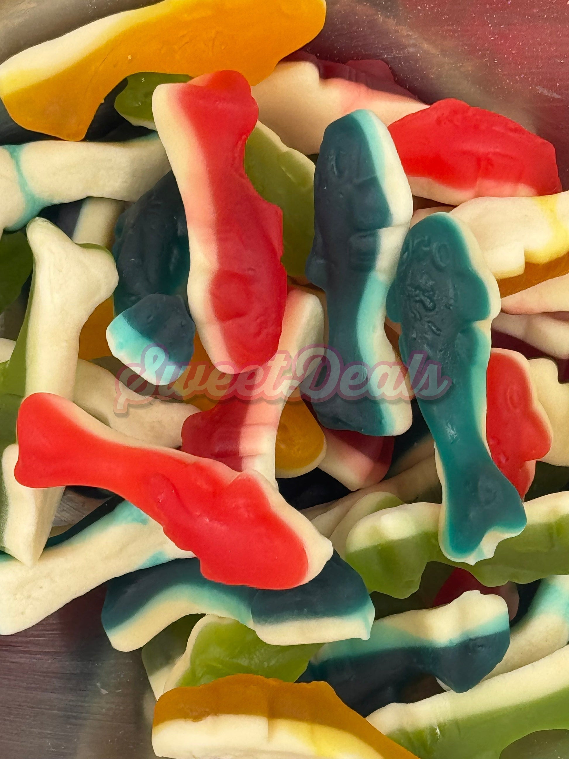 Kingsway Gummy Sharks - Retro Sweets - 200g - Sweet Deals