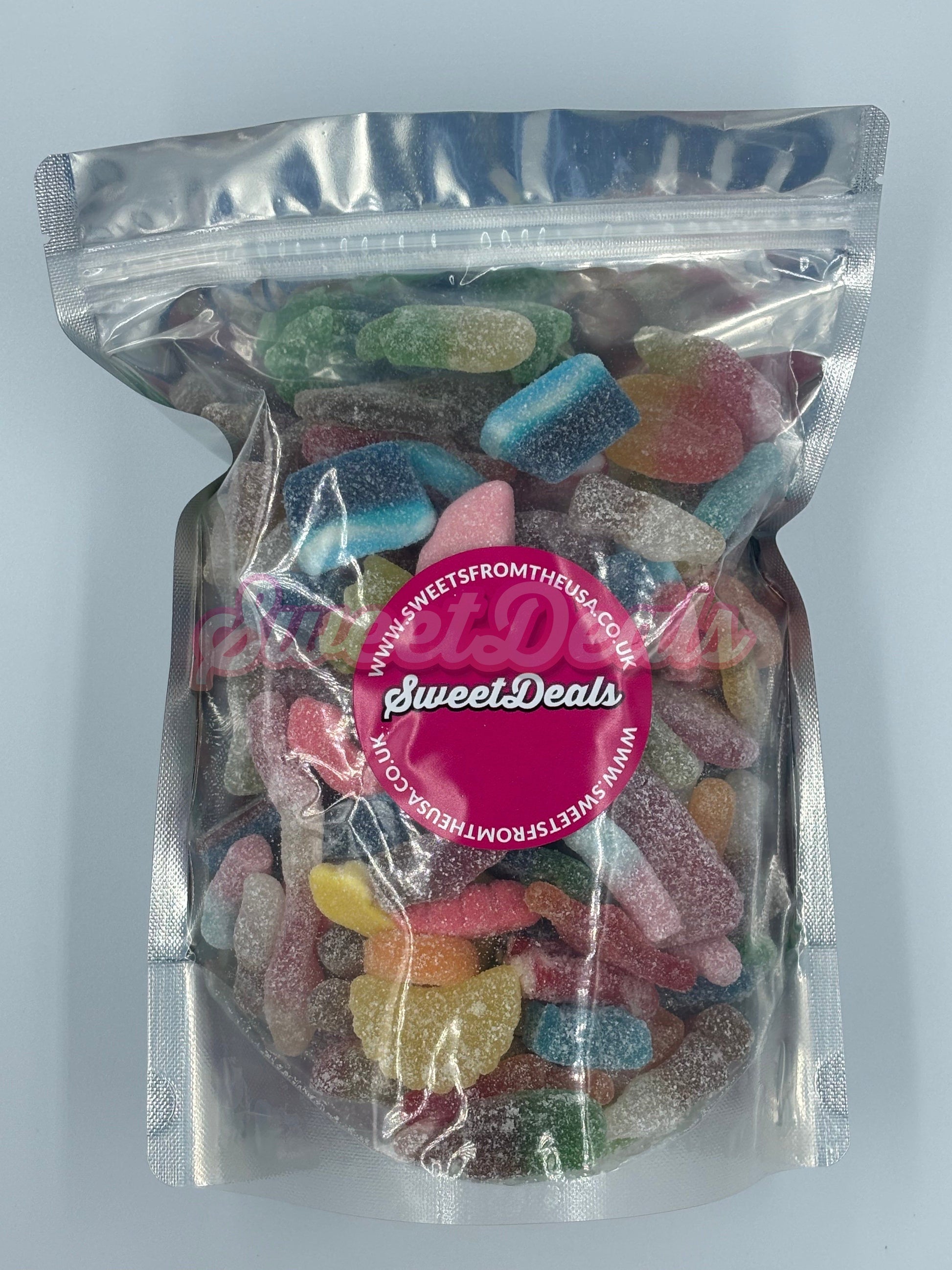 Pick & Mix Pouch - Fizzy 1 Kilo - Sweet Deals