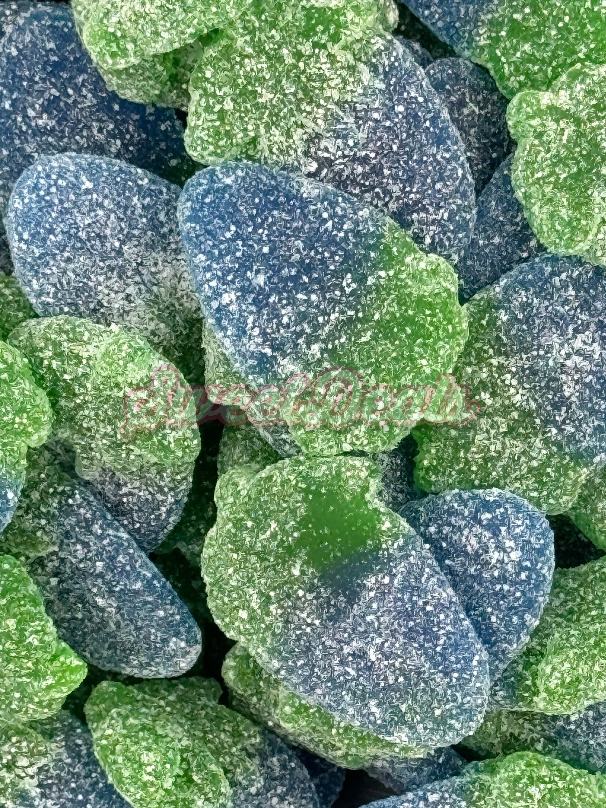 Kingsway Fizzy Blue Raspberries - Retro Sweets - 200g - Sweet Deals