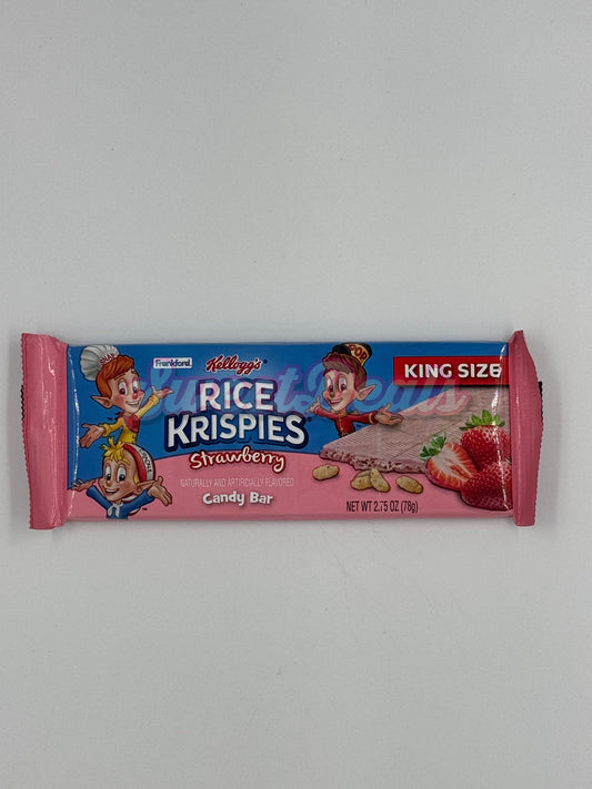 Rice Krispies Strawberry King Size Candy Bar - 78g - Sweet Deals