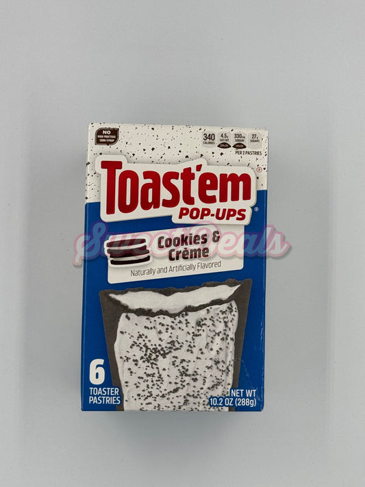 Toast'em Pop-ups Cookies & Creme 288g - Sweet Deals