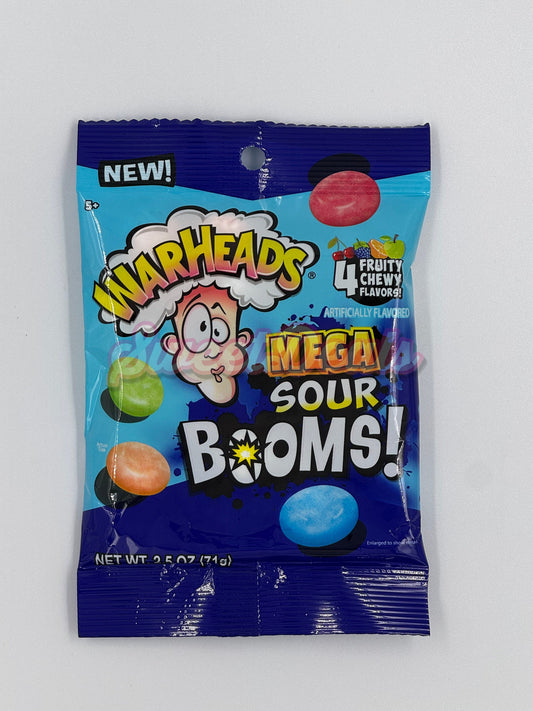 Warheads Mega Sour Booms - Sweet Deals