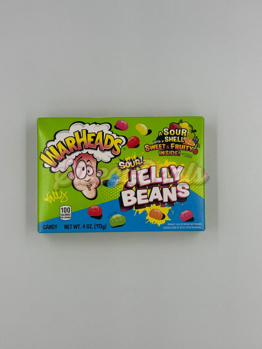 Warheads Sour Jelly Beans Theatre Box PAST BEST - Sweet Deals