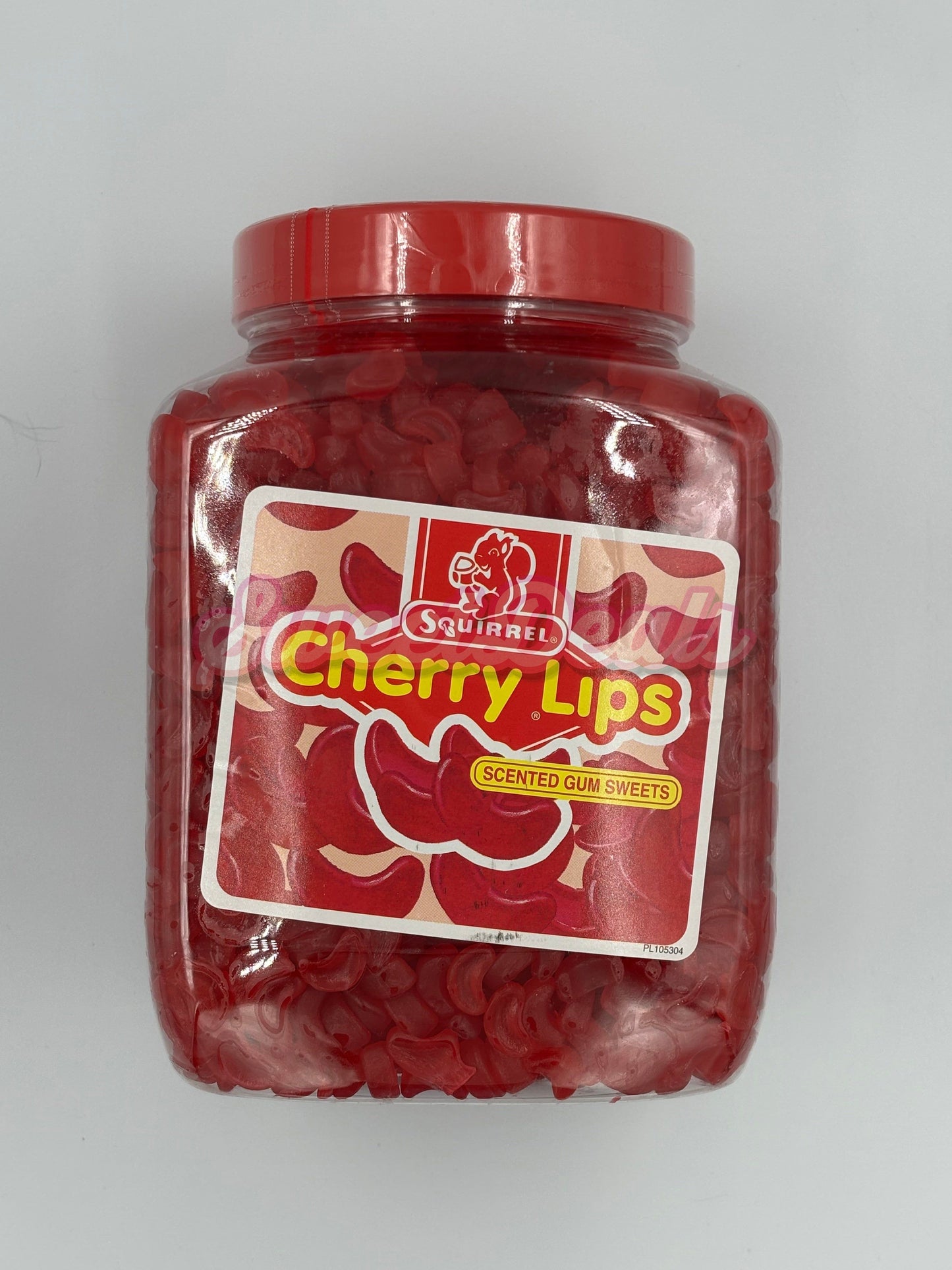 Squirrel Cherry Lips FULL JAR 2.25KG - Sweet Deals