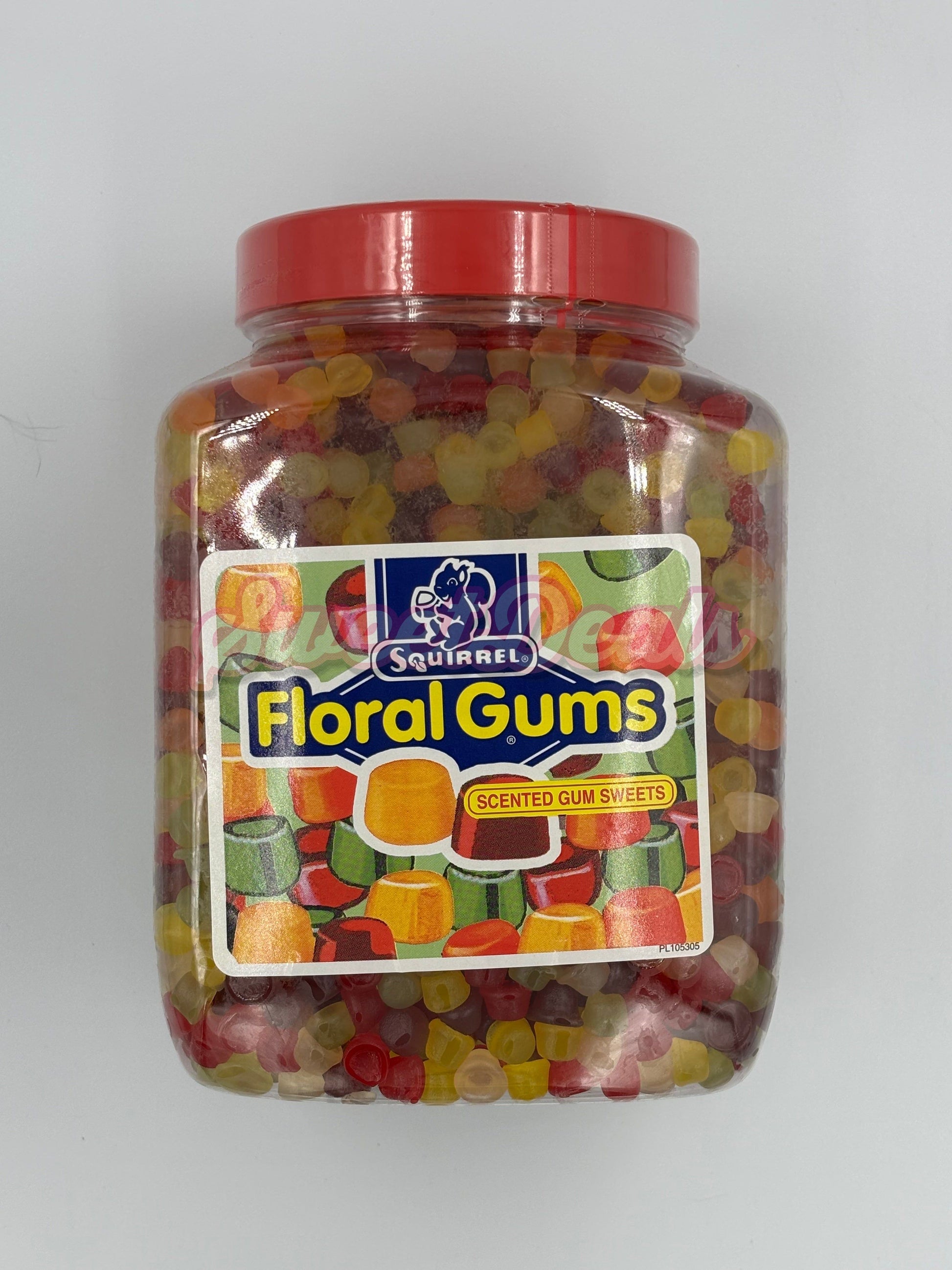 Squirrel Floral Gums FULL JAR 2.25KG - Sweet Deals