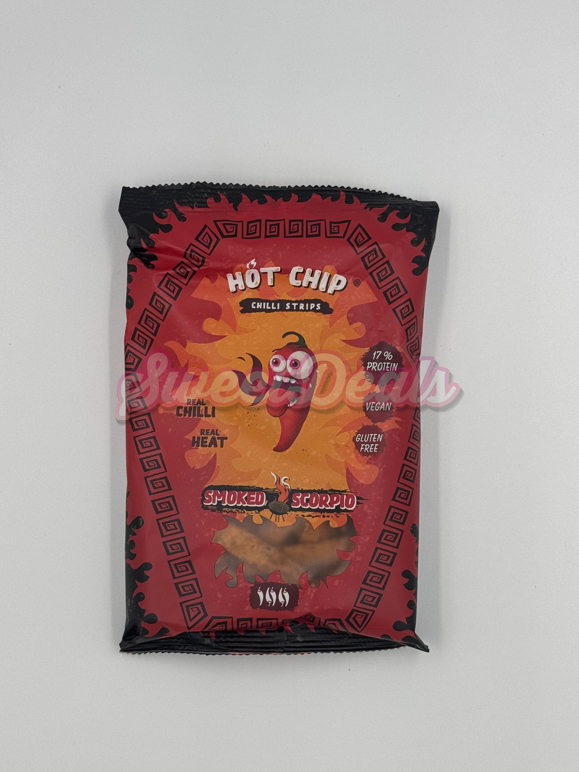 Hot Chip Chilli Strips Smoked Scorpio - Sweet Deals