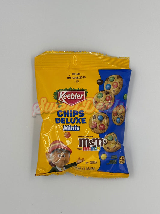 Keebler Chips Deluxe Minis Cookies with M&M's Minis Single Bag - Sweet Deals