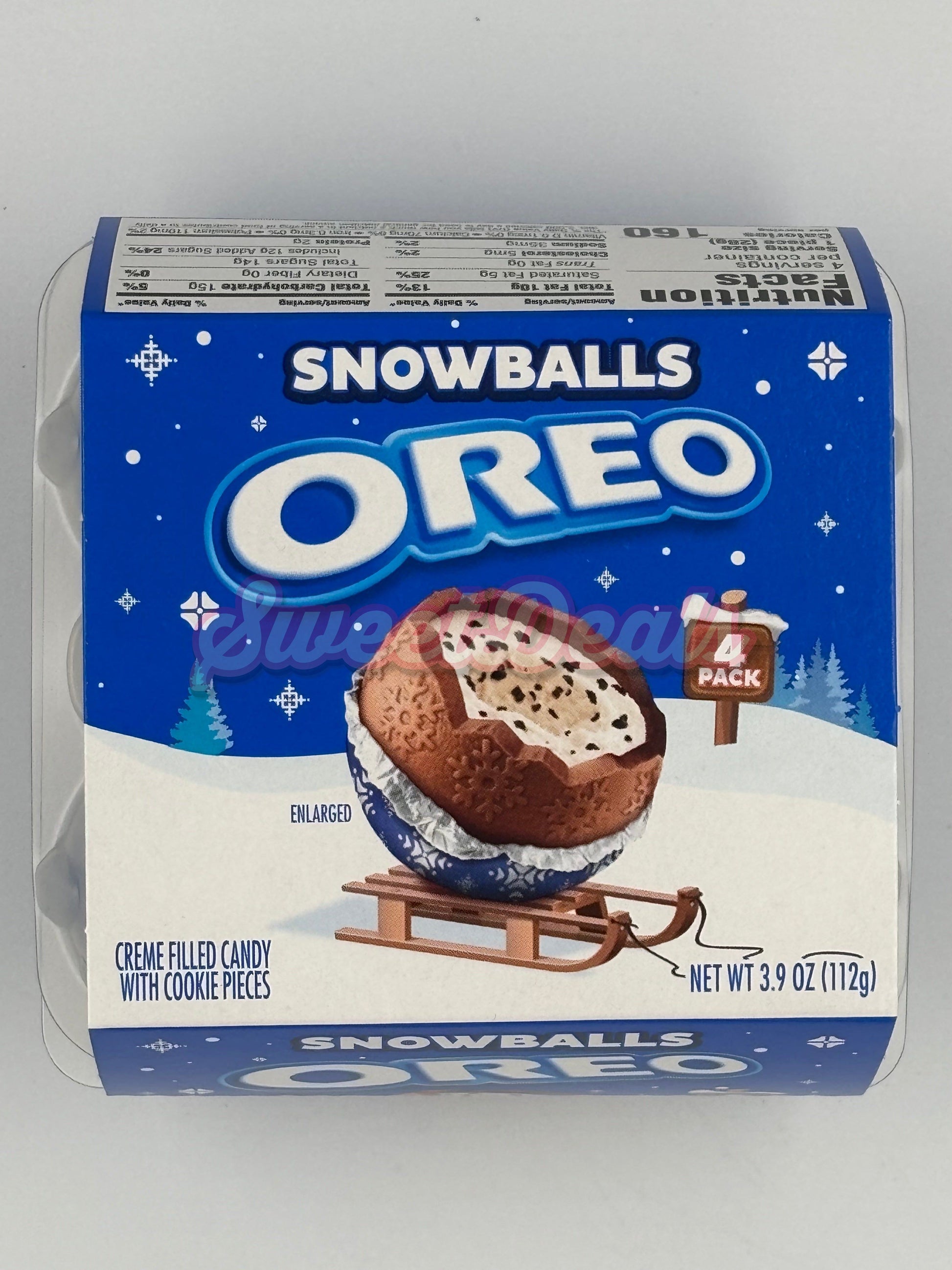 Oreo Snowballs 112g - 4 PACK